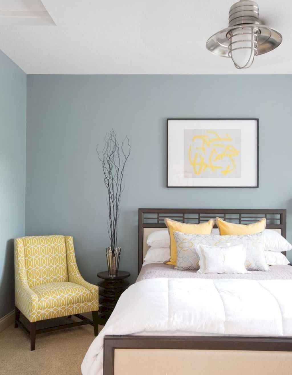 Выбор цвета для покраски стен в спальне