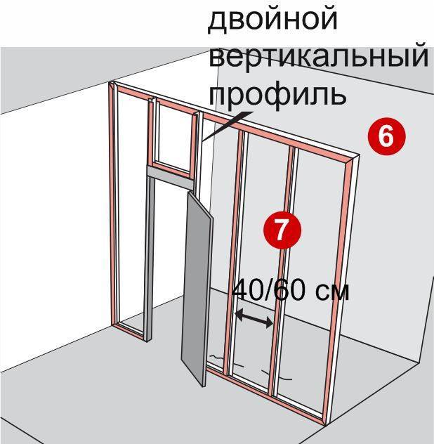 Дверь из гипсокартона своими руками пошаговая инструкция с фото