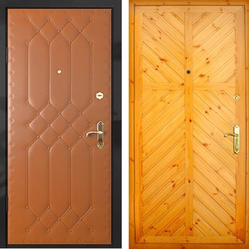Как самостоятельно сделать декорированные входные двери: интересные решения