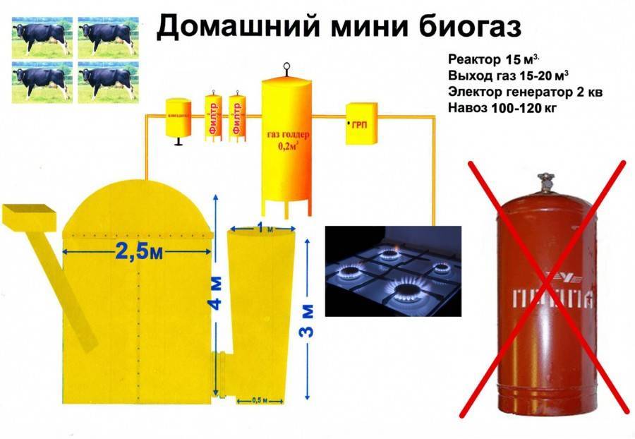 Биогазовая установка: принцип работы, из чего получают газ