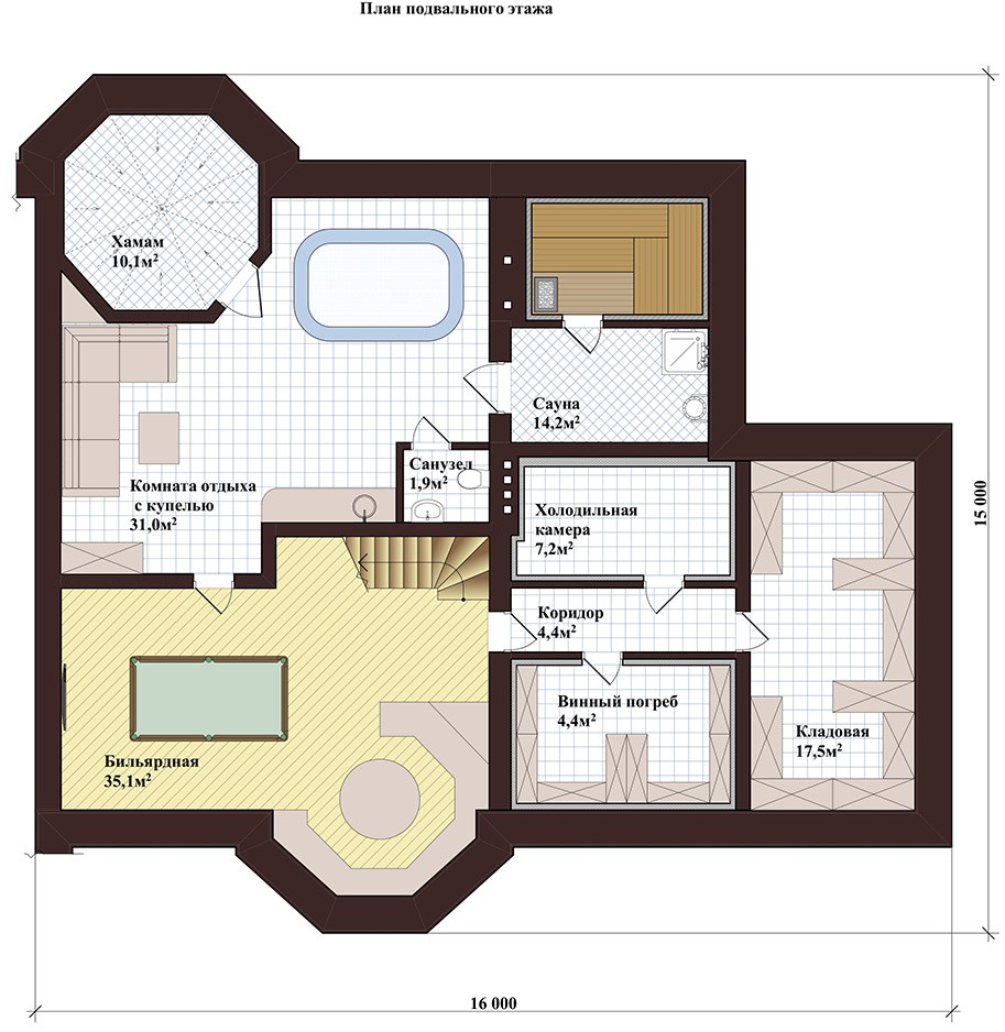 Проекты домов одноэтажных с цокольным этажом: планировка и конструктивные особенности