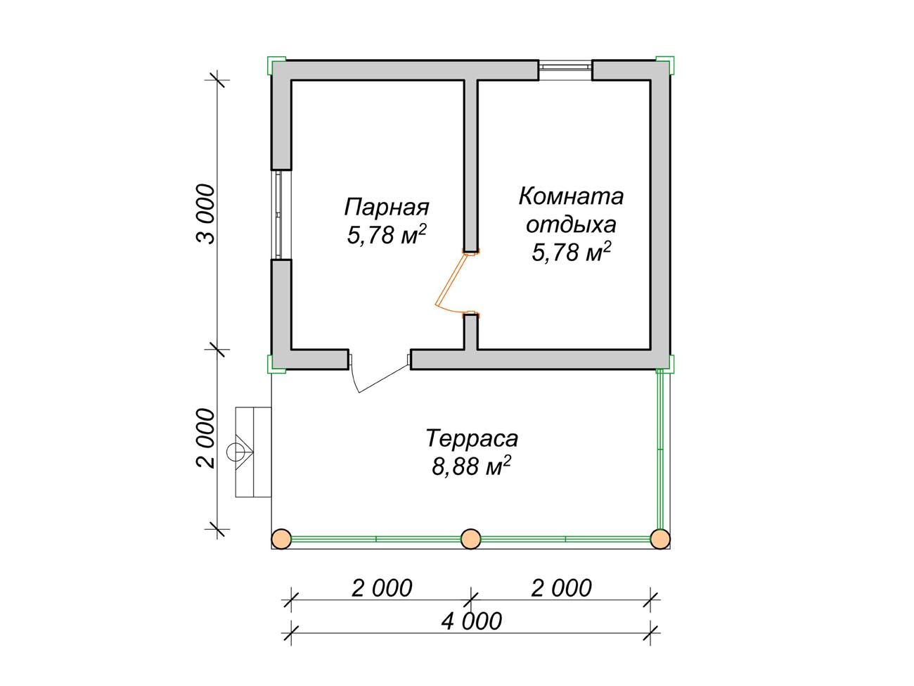 Планировка бани 3х4 фото