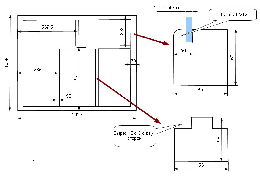 Деревянные рамы для окон своими руками чертежи и размеры