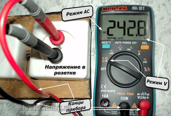 Как определить фазу ноль и землю