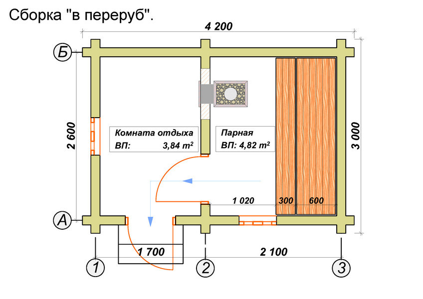 Каркасная баня 2 на 4 своими руками чертежи