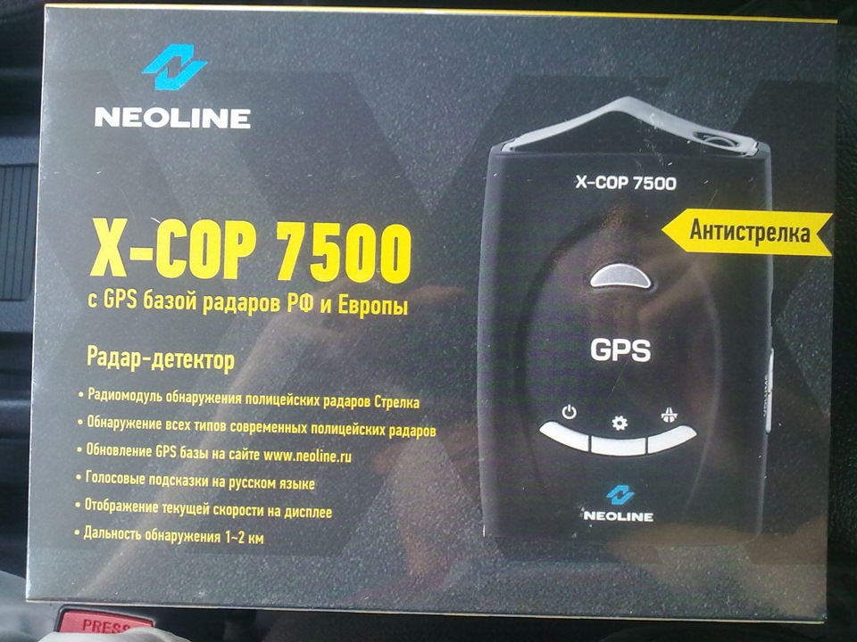 Прошивка и обновление базы радар-детектора neoline x-cop 7500 (7500s) - авто журнал карлазарт