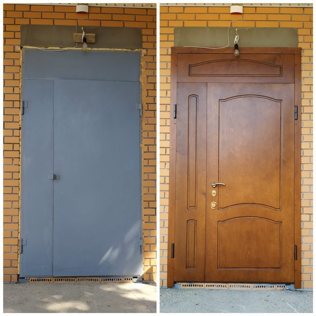 Старые входные двери в квартире