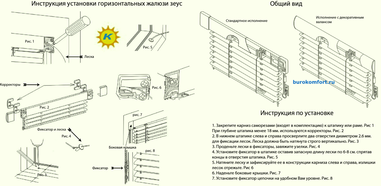 Можно ли обрезать жалюзи по ширине