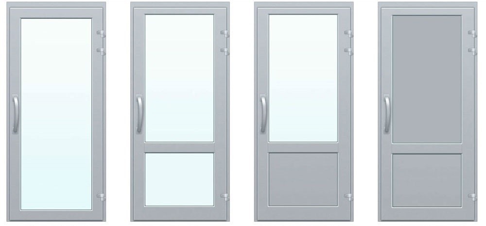 Алюминиевая дверь: разнообразие входных и межкомнатных конструкций